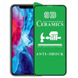 Folie de Protectie Ceramica, Flippy, Compatibila cu Apple iPhone 16 Pro Max, Ceramics 9D, Antisoc, Margini Negre, Transparent - vivimall.ro