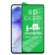 Folie de Protectie Ceramica, Flippy, Compatibila cu Samsung Galaxy A35 4G, A35 5G, Ceramics 9D, Antisoc, Margini Negre, Transparent - vivimall.ro