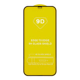 Folie de Protectie, Vivimall, pentru Apple iPhone 15 Plus, Tempered Glass 9D, Full Cover, HD, Margini Negre, Transparent - vivimall.ro