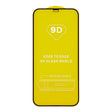 Folie de Protectie, Vivimall, pentru Apple iPhone 15 Pro, Tempered Glass 9D, Full Cover, HD, Margini Negre, Transparent - vivimall.ro