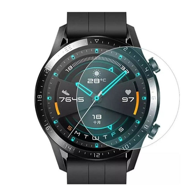 Folie de protectie, Vivimall, Pentru Huawei Watch GT4 41MM, Sticla Securizata 2.5 D , Transparent - vivimall.ro