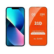 Folie de Protectie, Vivimall, pentru Apple iPhone 15 Pro Max, Tempered Glass OG, Full Cover 21D, HD, Margini Negre, Transparent - vivimall.ro