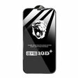 Folie de Protectie, Vivimall, pentru Apple iPhone 15, Tempered Glass 10D, Full Cover, Margini Negre, Transparent - vivimall.ro