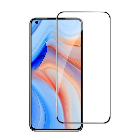 Folie protecție iPhone 15 Plus Tempered Glass 9D Full Glue, vedere frontală, margini negre Vivimall