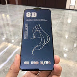 Folie Mirror 8D iPhone 15 Plus – efect oglindă albastru HD, unghi lateral cu reflexii
