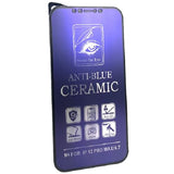 Folie de Protectie, Vivimall, pentru iPhone 15 Pro, Ceramic Anti-Blue, 9H, Protectie Ochi, Anti-Soc, Mov - vivimall.ro