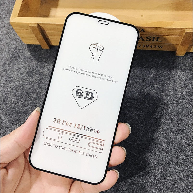 Aplicare folie Tempered Glass 6D pe iPhone 15, decupare laser precisă fără bule de aer