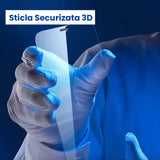 Folie de Protectie pentru Apple iPhone 14 Pro Max, Flippy, Sticla Securizata 3D, High Definition pentru Ecran complet, Anti Zgirieturi, Anti bule, Transparenta - vivimall.ro