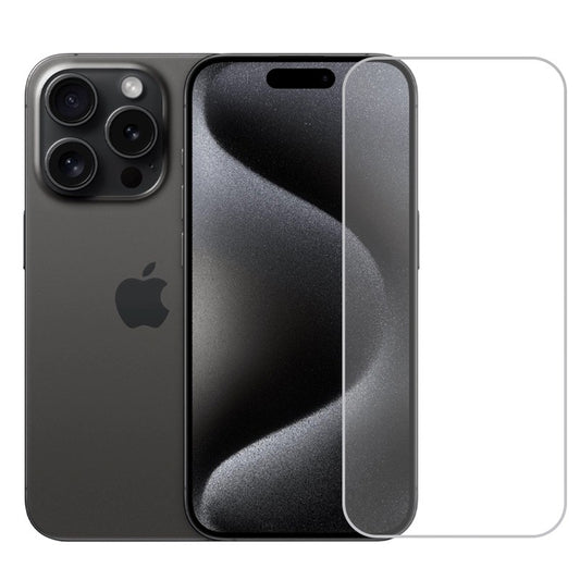 Folie de Protectie pentru Apple iPhone 15 Pro, Vivimall, Sticla Securizata 3D, High Definition pentru Ecran complet, Anti Zgirieturi, Anti bule, Transparenta - vivimall.ro