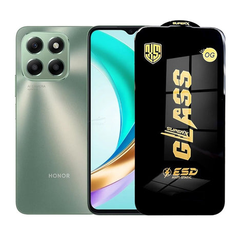 Folie de Protectie pentru Honor X6b, Flippy, Sticla Securizata ESD, Margini Negre, Rezistenta la Zgirieturi, Antistatica, 0.35 mm, Transparenta - vivimall.ro