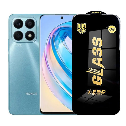 Folie de Protectie pentru Honor X8a, Flippy, Sticla Securizata ESD, Margini Negre, Rezistenta la Zgirieturi, Antistatica, 0.35 mm, Transparenta - vivimall.ro