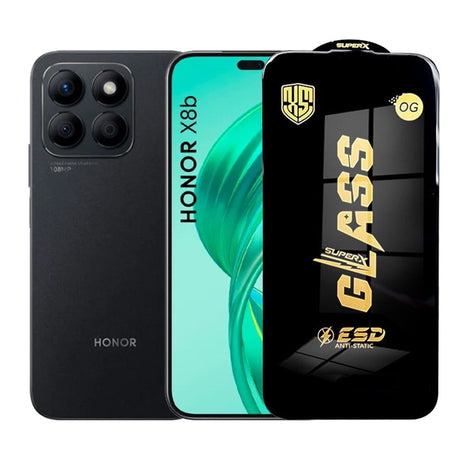 Folie de Protectie pentru Honor X8b, Flippy, Sticla Securizata ESD, Margini Negre, Rezistenta la Zgirieturi, Antistatica, 0.35 mm, Transparenta - vivimall.ro