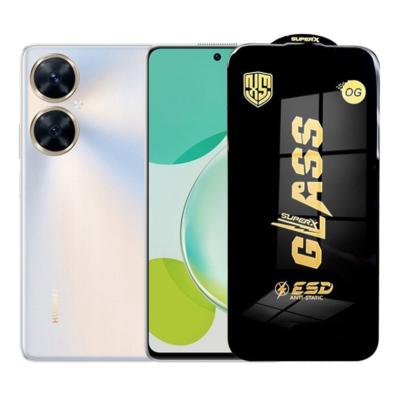 Folie de Protectie pentru Huawei Enjoy 60 Pro, Flippy, Sticla Securizata ESD, Margini Negre, Rezistenta la Zgirieturi, Antistatica, 0.35 mm, Transparenta - vivimall.ro