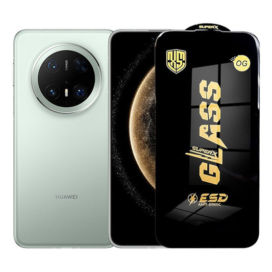 Folie de Protectie pentru Huawei Mate 70, Vivimall, Sticla Securizata ESD, Margini Negre, Rezistenta la Zgirieturi, Antistatica, 0.35 mm, Transparenta - vivimall.ro