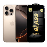 Folie de Protectie pentru iPhone 16 Pro, Flippy, Sticla Securizata ESD, Margini Negre, Rezistenta la Zgirieturi, Antistatica, 0.35 mm, Transparenta - vivimall.ro