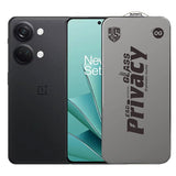 Folie de Protectie pentru OnePlus Ace 2V, Flippy, Sticla Securizata ESD Antistatica, Super-X Privacy OG, Margini Negre, 0.30 mm, Transparent Inchis - vivimall.ro