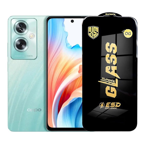 Folie de Protectie pentru Oppo A2, Flippy, Sticla Securizata ESD, Margini Negre, Rezistenta la Zgirieturi, Antistatica, 0.35 mm, Transparenta - vivimall.ro