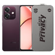Folie de Protectie pentru Oppo A3, Flippy, Sticla Securizata ESD Antistatica, Super-X Privacy OG, Margini Negre, 0.30 mm, Transparent Inchis - vivimall.ro