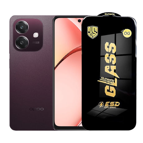 Folie de Protectie pentru Oppo A3, Flippy, Sticla Securizata ESD, Margini Negre, Rezistenta la Zgirieturi, Antistatica, 0.35 mm, Transparenta - vivimall.ro