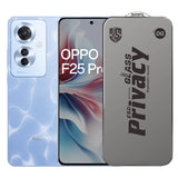 Folie de Protectie pentru Oppo F25 Pro, Flippy, Sticla Securizata ESD Antistatica, Super-X Privacy OG, Margini Negre, 0.30 mm, Transparent Inchis - vivimall.ro