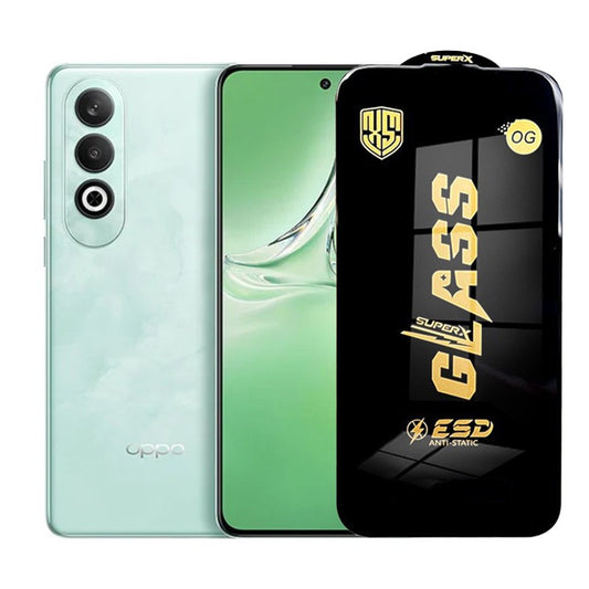 Folie de Protectie pentru Oppo K12, Vivimall, Sticla Securizata ESD, Margini Negre, Rezistenta la Zgirieturi, Antistatica, 0.35 mm, Transparenta - vivimall.ro