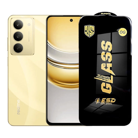 Folie de Protectie pentru Realme 14x, Flippy, Sticla Securizata ESD, Margini Negre, Rezistenta la Zgirieturi, Antistatica, 0.35 mm, Transparenta - vivimall.ro