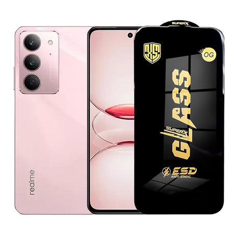 Folie de Protectie pentru Realme C75x, Flippy, Sticla Securizata ESD, Margini Negre, Rezistenta la Zgirieturi, Antistatica, 0.35 mm, Transparenta - vivimall.ro