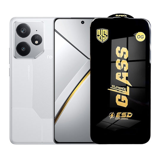 Folie de Protectie pentru Realme Neo 7, Vivimall, Sticla Securizata ESD, Margini Negre, Rezistenta la Zgirieturi, Antistatica, 0.35 mm, Transparenta - vivimall.ro