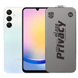 Folie de Protectie pentru Samsung Galaxy A25, Flippy, Sticla Securizata ESD Antistatica, Super-X Privacy OG, Margini Negre, 0.30 mm, Transparent Inchis - vivimall.ro