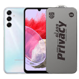 Folie sticlă securizată ESD Samsung Galaxy M34, Super-X Privacy OG, margini negre, 0.30 mm, vedere frontală