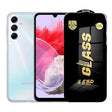 Folie sticlă securizată ESD pentru Samsung Galaxy M34, 0.35 mm, margini negre, vedere frontală