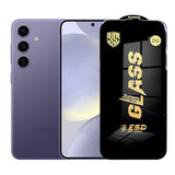 Folie de Protectie pentru Samsung Galaxy S24, Vivimall, Sticla Securizata ESD, Margini Negre, Rezistenta la Zgirieturi, Antistatica, 0.35 mm, Transparenta - vivimall.ro