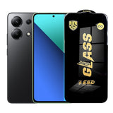 Folie de Protectie pentru Xiaomi Redmi 13, Vivimall, Sticla Securizata ESD, Margini Negre, Rezistenta la Zgirieturi, Antistatica, 0.35 mm, Transparenta - vivimall.ro