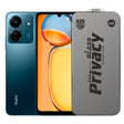 Folie de Protectie pentru Xiaomi Redmi 13C, Vivimall, Sticla Securizata ESD Antistatica, Super-X Privacy OG, Margini Negre, 0.30 mm, Transparent Inchis - vivimall.ro