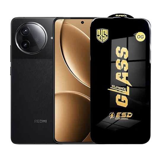 Folie de Protectie pentru Xiaomi Redmi K80, Vivimall, Sticla Securizata ESD, Margini Negre, Rezistenta la Zgirieturi, Antistatica, 0.35 mm, Transparenta - vivimall.ro