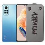 Folie sticlă securizată ESD pentru Xiaomi Redmi Note 12 Pro, model Super-X Privacy OG, margini negre, vedere frontală
