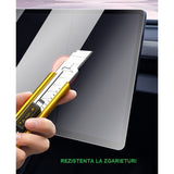 Folie de Sticla Securizata, Vivimall, Compatibila cu Tesla Model 3 / Tesla Model Y, Ecran Frontal, Anti Blue-Ray, 4K Ultra HD, Anti-amprenta, 2.5D, Transparent - vivimall.ro