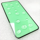 Folie de Sticla Securizata pentru Apple iPhone 15 Pro, Vivimall, Lumina Verde Anti-Blue Ray, Auto-Aplicare, Protectie Completa 9D, Verde - vivimall.ro