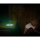 Comparație ecran cu și fără folie Luminous mat iPhone 15 Pro, claritate 99,99%