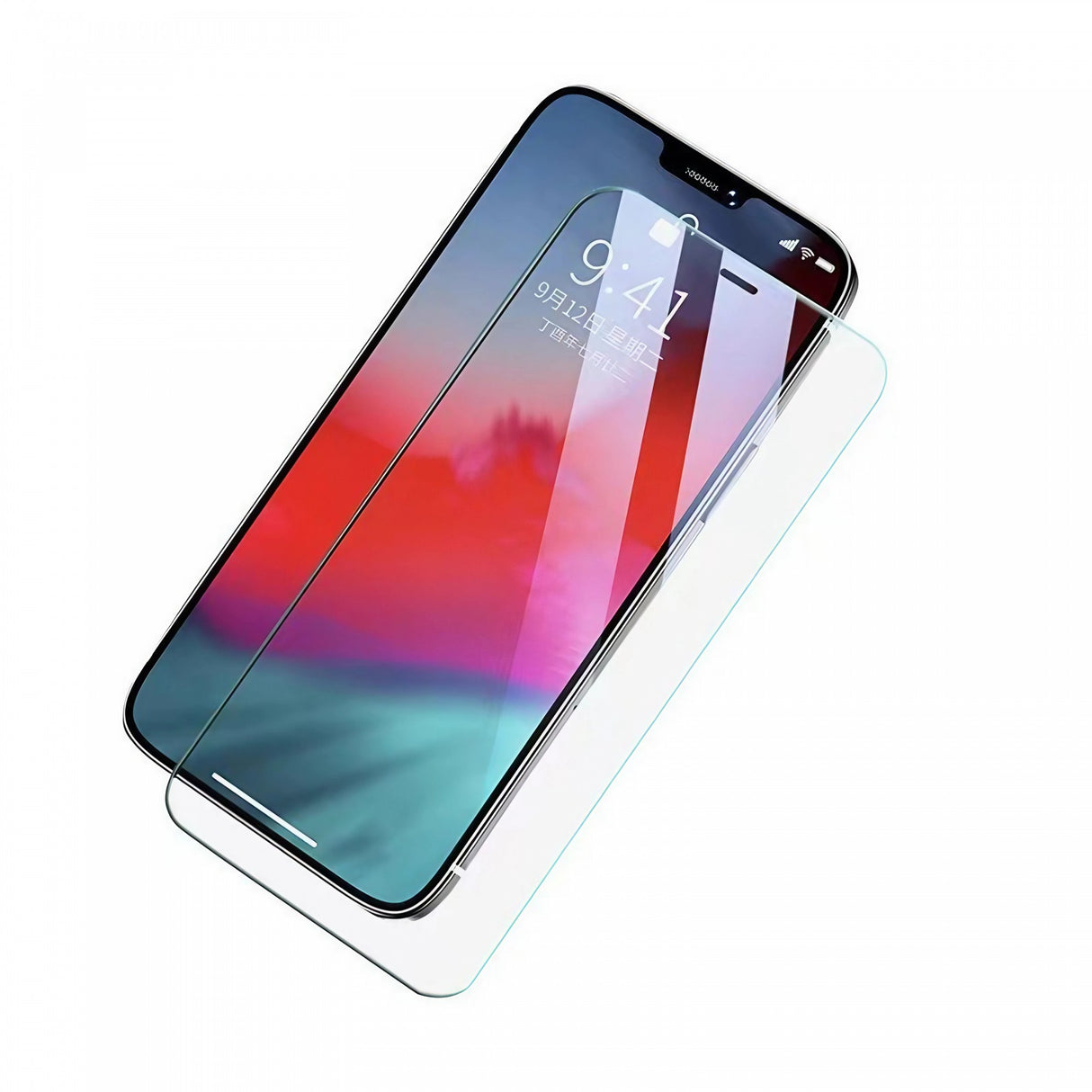 Folie iPhone 15 Pro transparentă HD, claritate 99.99%, fără bule după aplicare