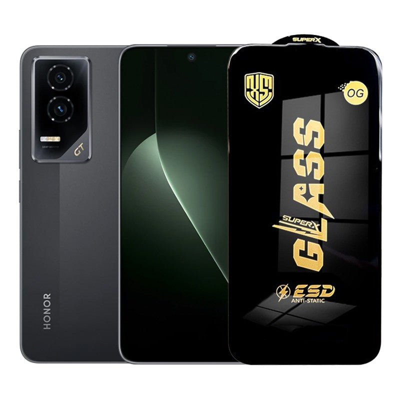 Folie de Protectie pentru Honor GT, Flippy, Sticla Securizata ESD, Margini Negre, Rezistenta la Zgirieturi, Antistatica, 0.35 mm, Transparenta - vivimall.ro