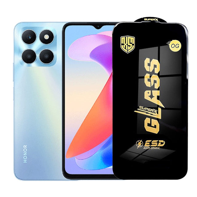 Folie de Protectie pentru Honor X6a, Flippy, Sticla Securizata ESD, Margini Negre, Rezistenta la Zgirieturi, Antistatica, 0.35 mm, Transparenta - vivimall.ro