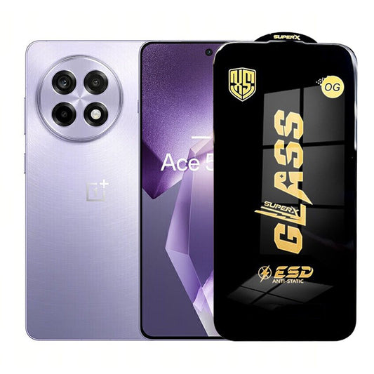 Folie de Protectie pentru OnePlus Ace 5 Pro, Vivimall, Sticla Securizata ESD, Margini Negre, Rezistenta la Zgirieturi, Antistatica, 0.35 mm, Transparenta - vivimall.ro