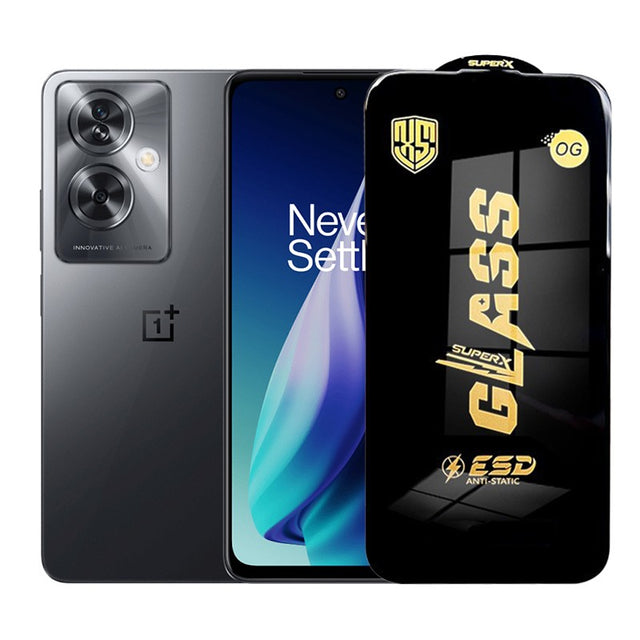 Folie de Protectie pentru OnePlus Nord N30 SE, Flippy, Sticla Securizata ESD, Margini Negre, Rezistenta la Zgirieturi, Antistatica, 0.35 mm, Transparenta - vivimall.ro