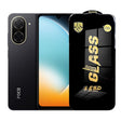 Folie de Protectie pentru Xiaomi Poco C71, Vivimall, Sticla Securizata ESD, Margini Negre, Rezistenta la Zgirieturi, Antistatica, 0.35 mm, Transparenta - vivimall.ro