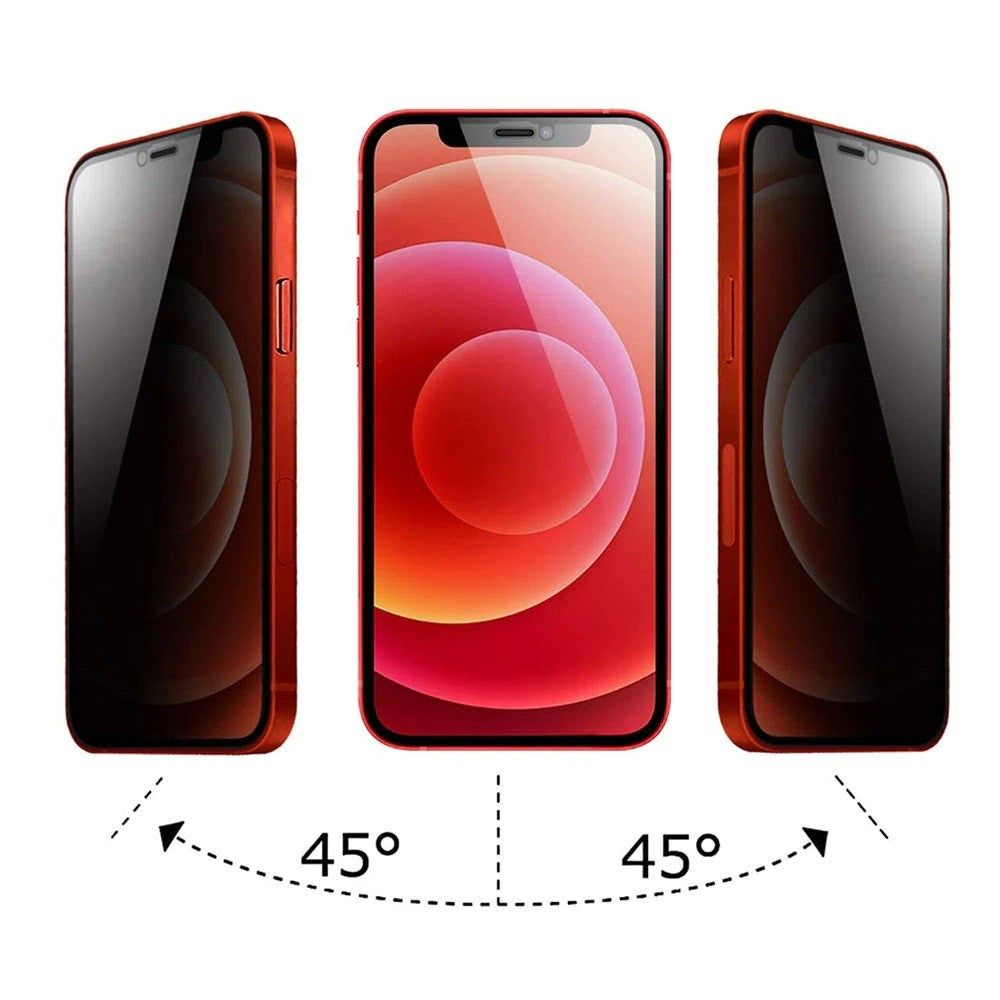 Folie ecran Flippy pentru iPhone 14 Pro, Sticla Privacy, Transparenta, Protectie Completa - vivimall.ro