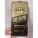 Aplicare folie sticlă antistatică pe iPhone 14, decupaje centrate pentru cameră