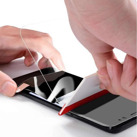 Folie Plastic Samsung Galaxy A7 2018 Transparent - vivimall.ro