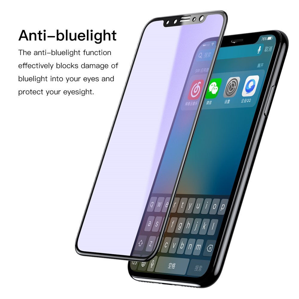 Folie protectie Flippy pentru iPhone 14 Pro, Sticla securizata, temperata, duritate 9H, Privacy 360 Anti-Blue Ray, Transparenta, Protectie Completa - vivimall.ro