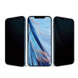 Folie sticlă securizată Privacy 9H pentru iPhone 14 Pro, vedere frontală, transparentă